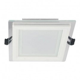 Встраиваемый светодиодный светильник Lumina Deco Beneto LDC 8097-SQ-GL-9WSMD-D120 WT