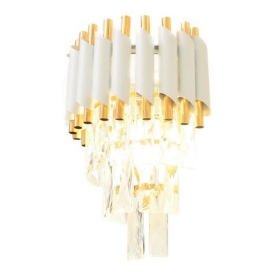Настенный светильник Lumina Deco Funneli LDW 6003-2 WT+F.GD - изображение 3 Настенный светильник Lumina Deco Funneli LDW 6003-2 WT+F.GD - изображение 3