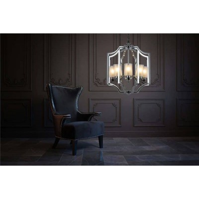 Подвесная люстра Lumina Deco Vigatto LDP 1224-8 CHR - изображение 3 Подвесная люстра Lumina Deco Vigatto LDP 1224-8 CHR - изображение 3