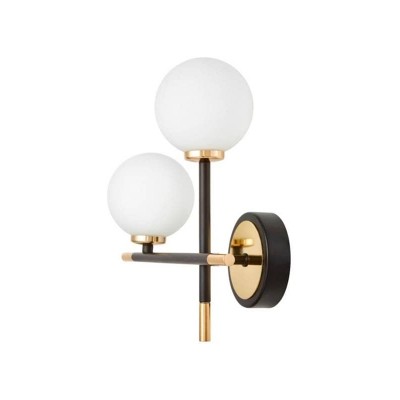 Настенный светильник Lumina Deco Marsiada LDW 6033N-2 BK+GD - изображение 4 Настенный светильник Lumina Deco Marsiada LDW 6033N-2 BK+GD - изображение 4