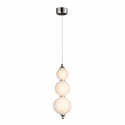 Подвесной светодиодный светильник Lumina Deco Snowman LDP 6834-1 WT+CHR