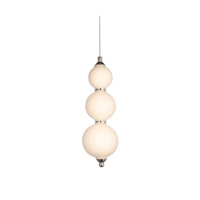 Подвесной светодиодный светильник Lumina Deco Snowman LDP 6834-1 WT+CHR - изображение 2 Подвесной светодиодный светильник Lumina Deco Snowman LDP 6834-1 WT+CHR - изображение 2