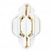 Настенный светильник Lumina Deco Piramid LDW 6021-2 WT+GD