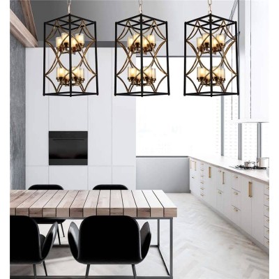 Подвесная люстра Lumina Deco Quadrato LDP 1223-8 BK+MD - изображение 2 Подвесная люстра Lumina Deco Quadrato LDP 1223-8 BK+MD - изображение 2