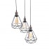 Подвесная люстра Lumina Deco Cobi LDP 11609-3 BK - изображение 2 Подвесная люстра Lumina Deco Cobi LDP 11609-3 BK - изображение 2