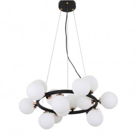 Подвесная люстра Lumina Deco Marsiada LDP 6033-15 BK+GD