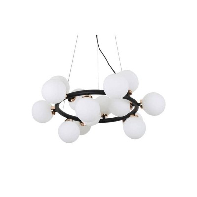 Подвесная люстра Lumina Deco Marsiada LDP 6033-15 BK+GD - изображение 2 Подвесная люстра Lumina Deco Marsiada LDP 6033-15 BK+GD - изображение 2