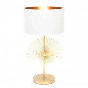 Настольная лампа Lumina Deco Fonti LDT 5534 GD+WT