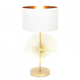 Настольная лампа Lumina Deco Fonti LDT 5534 GD+WT