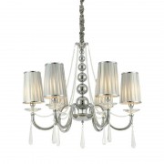 Подвесная люстра Lumina Deco Fabione LDP 1200-6 CHR