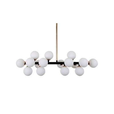 Подвесная люстра Lumina Deco Marsiada LDP 6033-16 BK+GD - изображение 2 Подвесная люстра Lumina Deco Marsiada LDP 6033-16 BK+GD - изображение 2