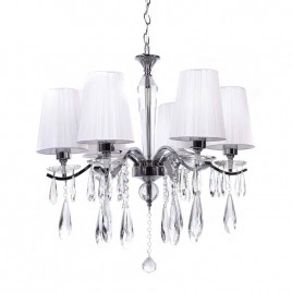 Подвесная люстра Lumina Deco Alessia LDP 1726-6 CHR