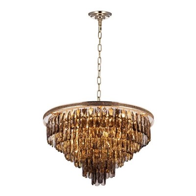 Подвесная люстра Lumina Deco Chici LDP 6002-600 GD+GY - изображение 4 Подвесная люстра Lumina Deco Chici LDP 6002-600 GD+GY - изображение 4
