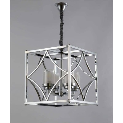 Подвесная люстра Lumina Deco Quadrato LDP 1223-4 CHR - изображение 2 Подвесная люстра Lumina Deco Quadrato LDP 1223-4 CHR - изображение 2