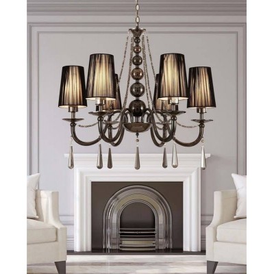 Подвесная люстра Lumina Deco Fabione LDP 1200-6 BK - изображение 2 Подвесная люстра Lumina Deco Fabione LDP 1200-6 BK - изображение 2