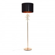 Торшер Lumina Deco Milari LDF 5530 F.GD+BK