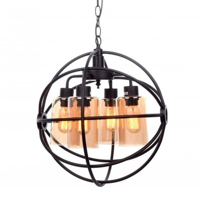 Подвесная люстра Lumina Deco Stradi LDP 11509-4 BK - изображение 2 Подвесная люстра Lumina Deco Stradi LDP 11509-4 BK - изображение 2