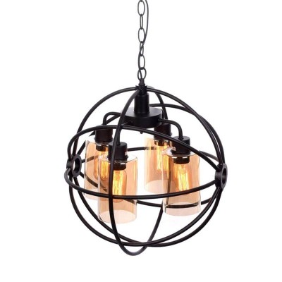 Подвесная люстра Lumina Deco Stradi LDP 11509-4 BK - изображение 3 Подвесная люстра Lumina Deco Stradi LDP 11509-4 BK - изображение 3
