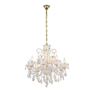 Подвесная люстра Lumina Deco Eliza LDP 7028-8+4 WT - изображение 2 Подвесная люстра Lumina Deco Eliza LDP 7028-8+4 WT - изображение 2