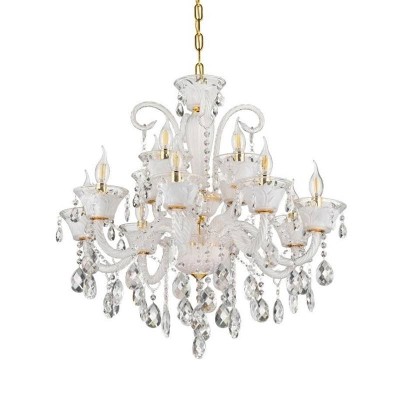 Подвесная люстра Lumina Deco Eliza LDP 7028-8+4 WT - изображение 3 Подвесная люстра Lumina Deco Eliza LDP 7028-8+4 WT - изображение 3