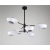 Подвесная люстра Lumina Deco Romina LDP 6037-6 WT+BK - изображение 2 Подвесная люстра Lumina Deco Romina LDP 6037-6 WT+BK - изображение 2