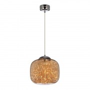 Подвесной светодиодный светильник Lumina Deco Daisy LDP 6823-300 CHR+AMB