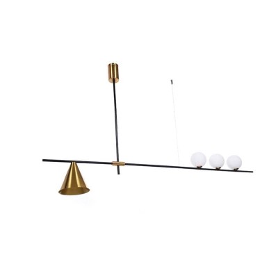 Подвесной светильник Lumina Deco Renzo LDP 6043-4 BK+MD - изображение 2 Подвесной светильник Lumina Deco Renzo LDP 6043-4 BK+MD - изображение 2