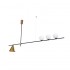 Подвесной светильник Lumina Deco Renzo LDP 6043-4 BK+MD - изображение 3 Подвесной светильник Lumina Deco Renzo LDP 6043-4 BK+MD - изображение 3