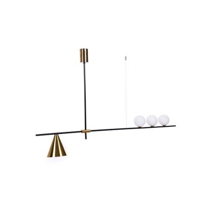 Подвесной светильник Lumina Deco Renzo LDP 6043-4 BK+MD - изображение 4 Подвесной светильник Lumina Deco Renzo LDP 6043-4 BK+MD - изображение 4