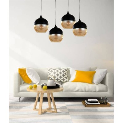 Подвесной светильник Lumina Deco Albion LDP 6805 BK+Tea - изображение 5 Подвесной светильник Lumina Deco Albion LDP 6805 BK+Tea - изображение 5