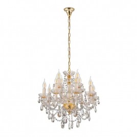 Подвесная люстра Lumina Deco Eliza LDP 7026-8+4 SL+GD