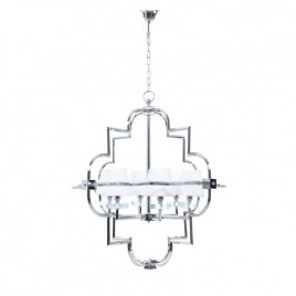 Подвесная люстра Lumina Deco Baltimore LDP 8020-6 CHR+WT