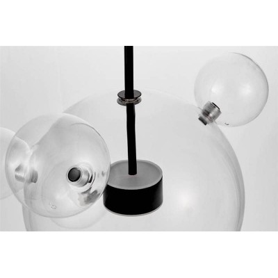 Подвесной светодиодный светильник Lumina Deco Neroni LDP 6016-3+1 BK - изображение 2 Подвесной светодиодный светильник Lumina Deco Neroni LDP 6016-3+1 BK - изображение 2