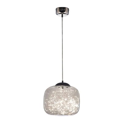 Подвесной светодиодный светильник Lumina Deco Daisy LDP 6823-300 CHR+GY - изображение 3 Подвесной светодиодный светильник Lumina Deco Daisy LDP 6823-300 CHR+GY - изображение 3
