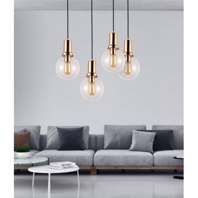 Подвесной светильник Lumina Deco Dorito LDP 1212-150 TR+GD - изображение 3 Подвесной светильник Lumina Deco Dorito LDP 1212-150 TR+GD - изображение 3
