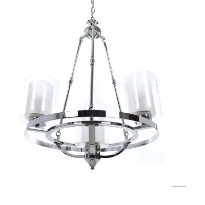 Подвесная люстра Lumina Deco Santini LDP 1220-4 CHR+WT - изображение 2 Подвесная люстра Lumina Deco Santini LDP 1220-4 CHR+WT - изображение 2