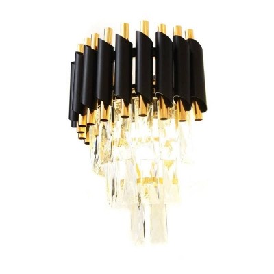 Настенный светильник Lumina Deco Funneli LDW 6003-2 BK+F.GD - изображение 3 Настенный светильник Lumina Deco Funneli LDW 6003-2 BK+F.GD - изображение 3