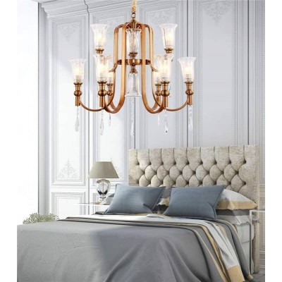 Подвесная люстра Lumina Deco Rionella LDP 8041-6+3 S.GD - изображение 3 Подвесная люстра Lumina Deco Rionella LDP 8041-6+3 S.GD - изображение 3