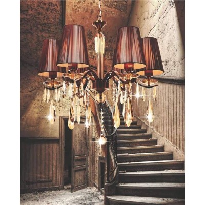 Подвесная люстра Lumina Deco Alessia LDP 1726-6 MD - изображение 5 Подвесная люстра Lumina Deco Alessia LDP 1726-6 MD - изображение 5