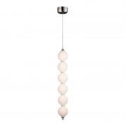 Подвесной светодиодный светильник Lumina Deco Snowman LDP 6835-1 WT+CHR