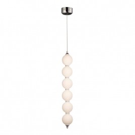 Подвесной светодиодный светильник Lumina Deco Snowman LDP 6835-1 WT+CHR