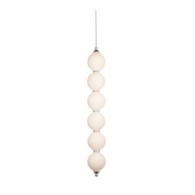 Подвесной светодиодный светильник Lumina Deco Snowman LDP 6835-1 WT+CHR - изображение 2 Подвесной светодиодный светильник Lumina Deco Snowman LDP 6835-1 WT+CHR - изображение 2