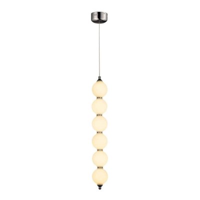 Подвесной светодиодный светильник Lumina Deco Snowman LDP 6835-1 WT+CHR - изображение 3 Подвесной светодиодный светильник Lumina Deco Snowman LDP 6835-1 WT+CHR - изображение 3