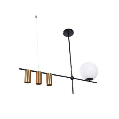 Подвесной светильник Lumina Deco Drino LDP 6042-4 BK+MD - изображение 2 Подвесной светильник Lumina Deco Drino LDP 6042-4 BK+MD - изображение 2