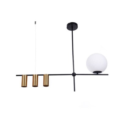 Подвесной светильник Lumina Deco Drino LDP 6042-4 BK+MD - изображение 3 Подвесной светильник Lumina Deco Drino LDP 6042-4 BK+MD - изображение 3