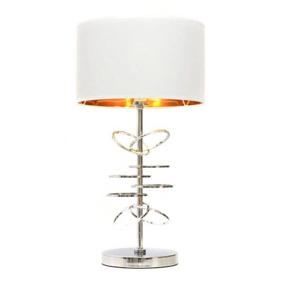 Настольная лампа Lumina Deco Milari LDT 5530 CHR+WT - изображение 3 Настольная лампа Lumina Deco Milari LDT 5530 CHR+WT - изображение 3