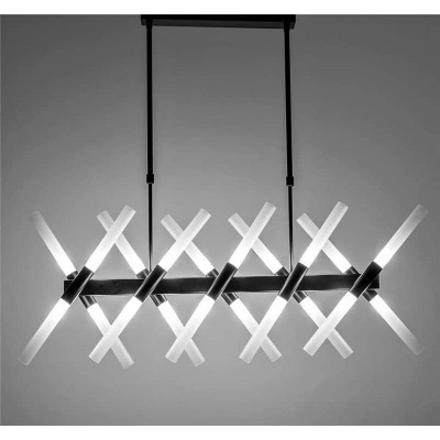 Подвесная люстра Lumina Deco Alford LDP 6036-20 BK - изображение 2 Подвесная люстра Lumina Deco Alford LDP 6036-20 BK - изображение 2