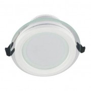 Встраиваемый светодиодный светильник Lumina Deco Saleto LDC 8097-ROUND-GL-9WSMD-D120 WT