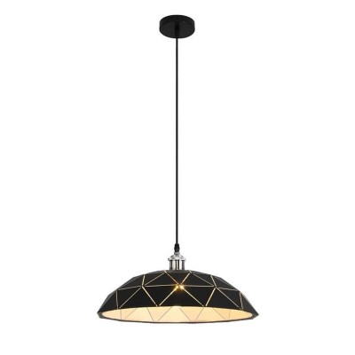 Подвесной светильник Lumina Deco Grosetto LDP 8039-400 BK+CHR - изображение 2 Подвесной светильник Lumina Deco Grosetto LDP 8039-400 BK+CHR - изображение 2