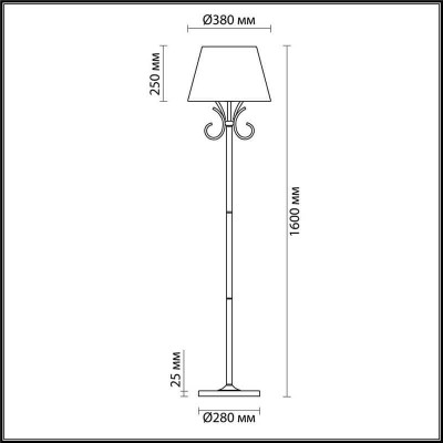 Торшер Lumion Mildred 4437/1F - изображение 3 Торшер Lumion Mildred 4437/1F - изображение 3